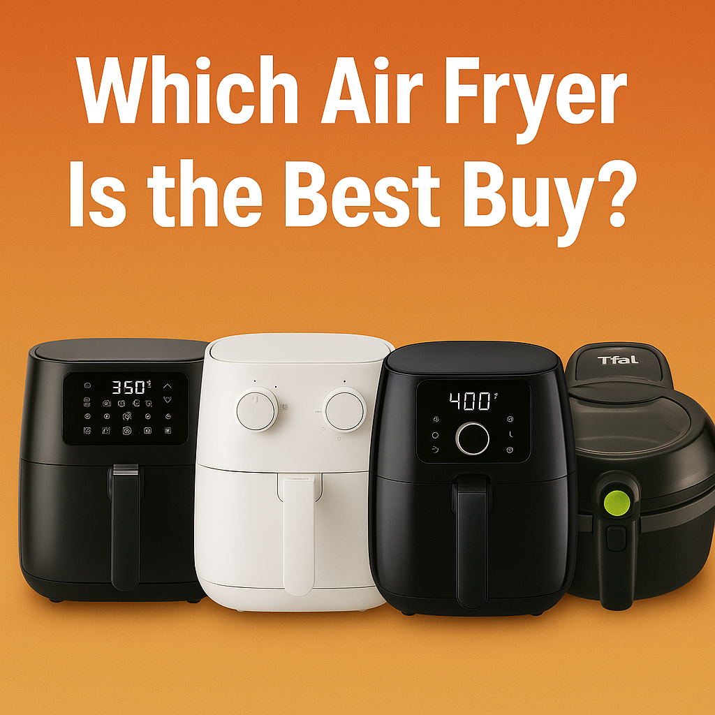 air fryers in display